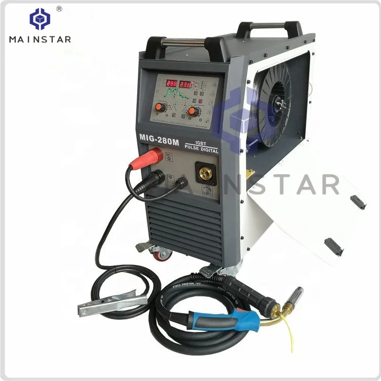Mainstay Double Pulse Mig Welder MIG 250/280/315 soldadora Mag MMA ARC TIG 3 in 1 Welding Machine Aluminum 3