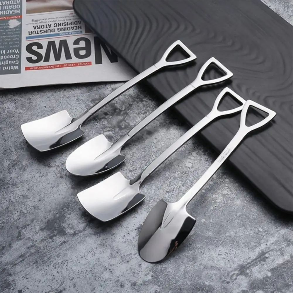 (Spring Sale-save 50% Off) Stainless Steel Shovel Spoon, Fork For Free Gift