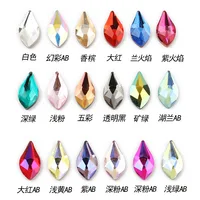 wholesale Pear shaped drop 5*10mm Flat Back Nail Rhinestone Special Shaped Crystals Nail Art Stones 3D Personalized Decoration 1