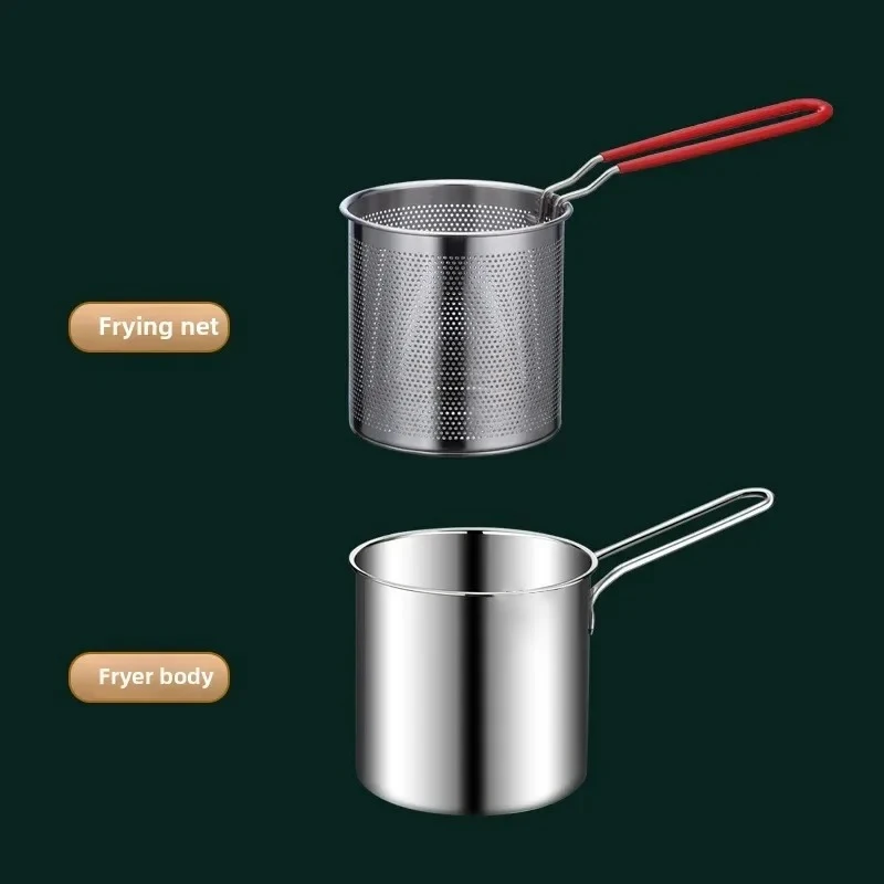 Stainless Steel Fryer With Basket 6