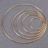 5pcs Metal Iron Ring Hoops Dream Catcher Materials Iron Ring Wind Chimes Hanging Decorations Craft Supplies Home Decor 6