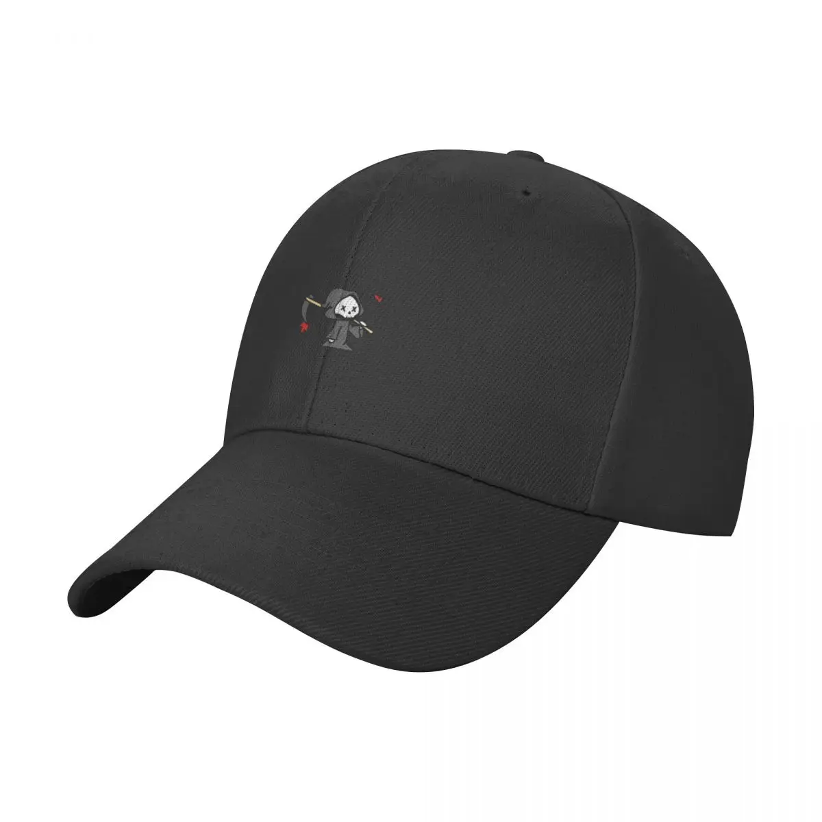 

Cute Chibi Grim Reaper Heart Baseball Cap Wild Ball Hat Sports Caps Rave Women Hats Men's