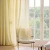 Yellow Tulle Sheer Modern Curtains for Living Room Bedroom Dining Kitchen Luxury Ready-made Curtains Customize 3
