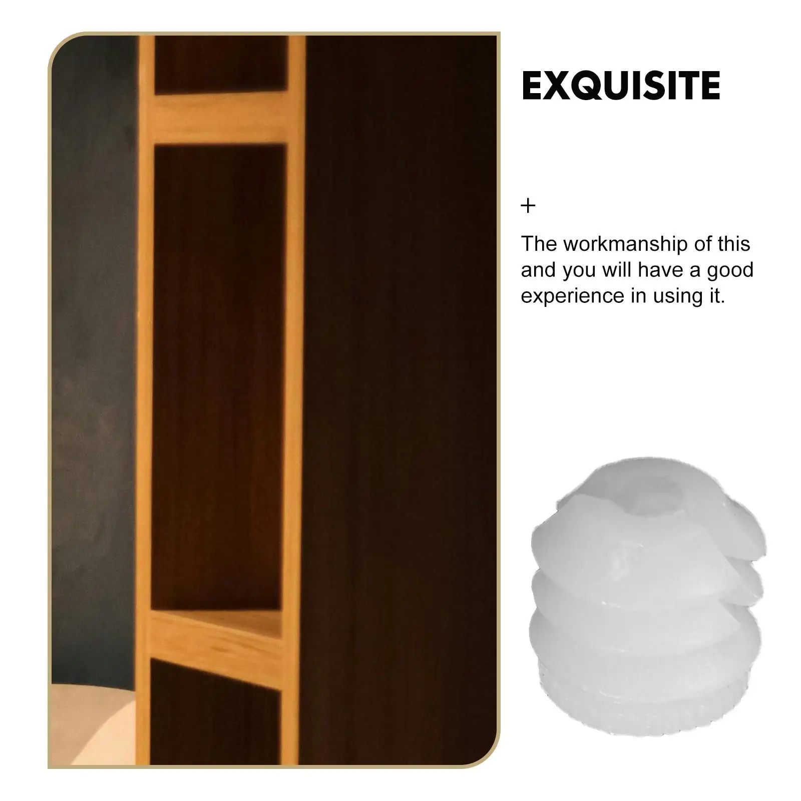 100PCS 하드 나일론 가구 커넥터 너트 홈 Diy 혁신을위한 가구 조립을위한 고강도 사전 삽입 된 나일론 너트