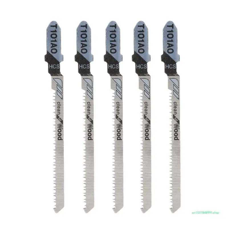 

5 Pcs T101AO HCS T-Shank Cutting Tool Kits For Wood Plastic