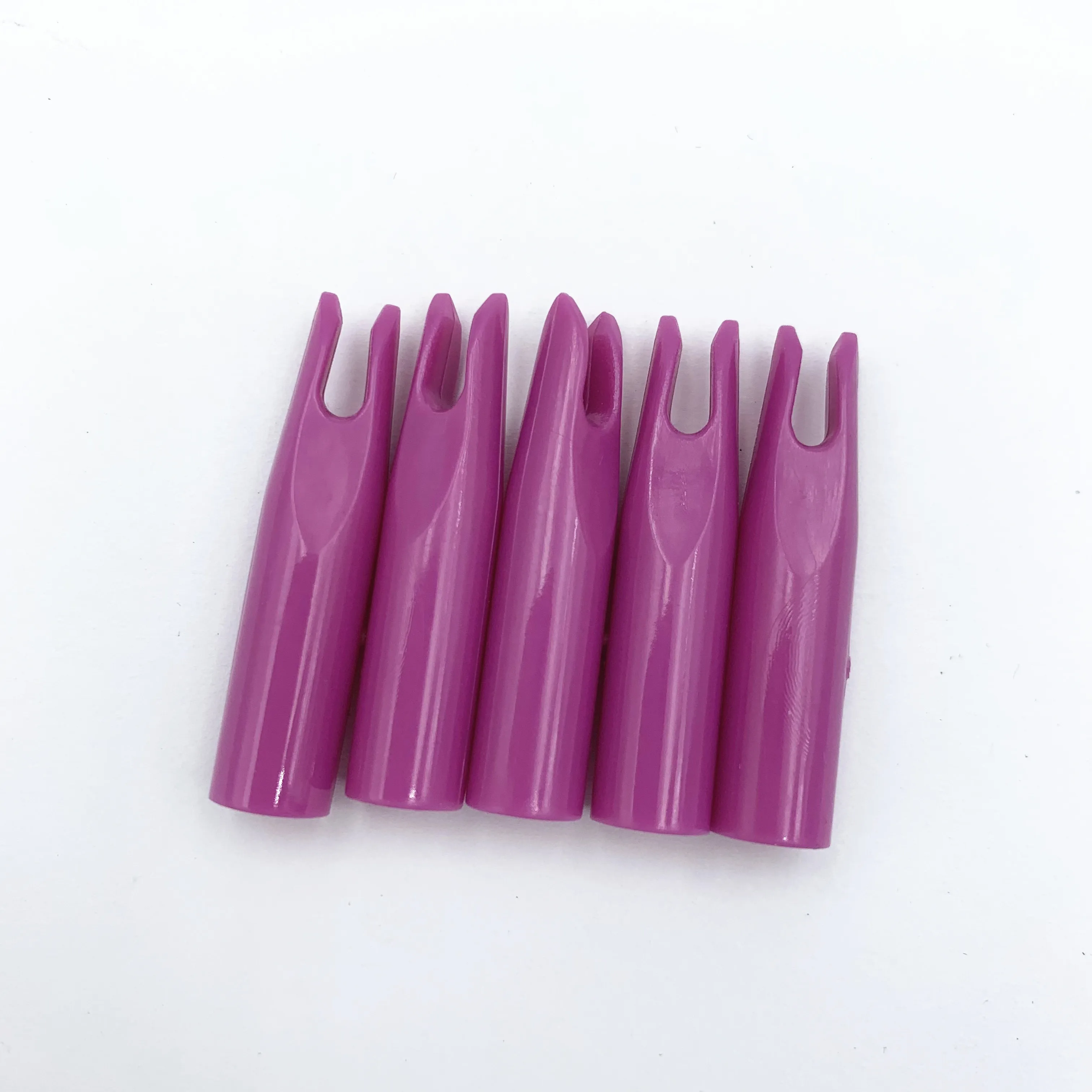 ZSHJGJR Lot de 50 encoches de flèche en plastique pour tir à l'arc 6,2 mm