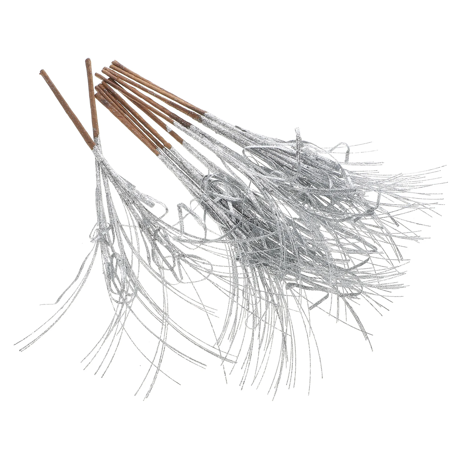 

12 Pcs Sequin Vase Book Shelf Decor Spray The Office Iron Wire Kitchen Decorations