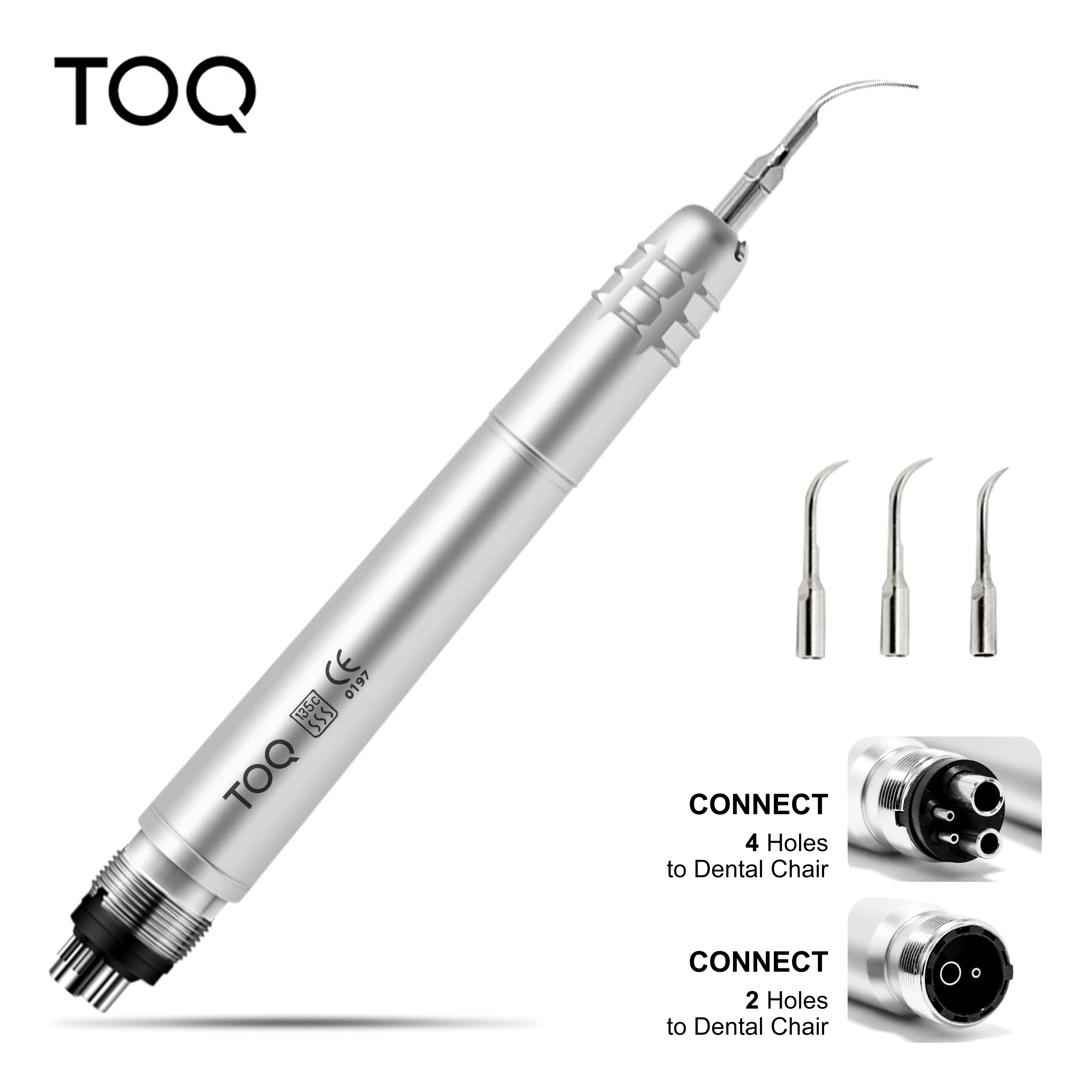 421918-3f0c55.jpg S838f25a51619467b9608aa202d2c4b11F 2Holes/4 Holes Dental Ultrasonic Air Scaler Handpiece 3 Tips Air Scaling Polishing Tools Teeth Whitening Cleaner Mallzona