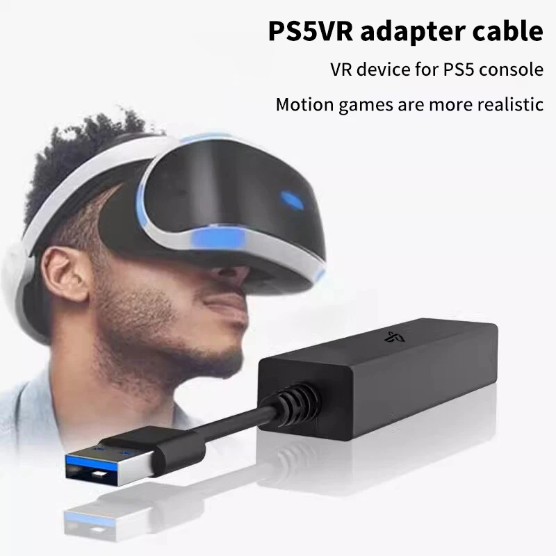 New for ps5 vr cable adapter for ps5 console usb 3 0 mini camera