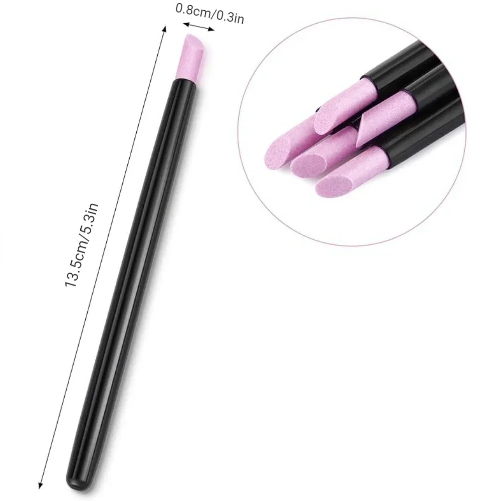 Quartz Nail Skin Grinding Pen Cuticle Remover Trimmer Dead Skin Remover Nail Polish Manicure Stick Files Manicure Tool nail care kit manicure tools manicure pedicure kit manicure set nail manicure tools manicure pedicure tools cuticle pusher nail manicure sticks dead skin remover nail polish tools
