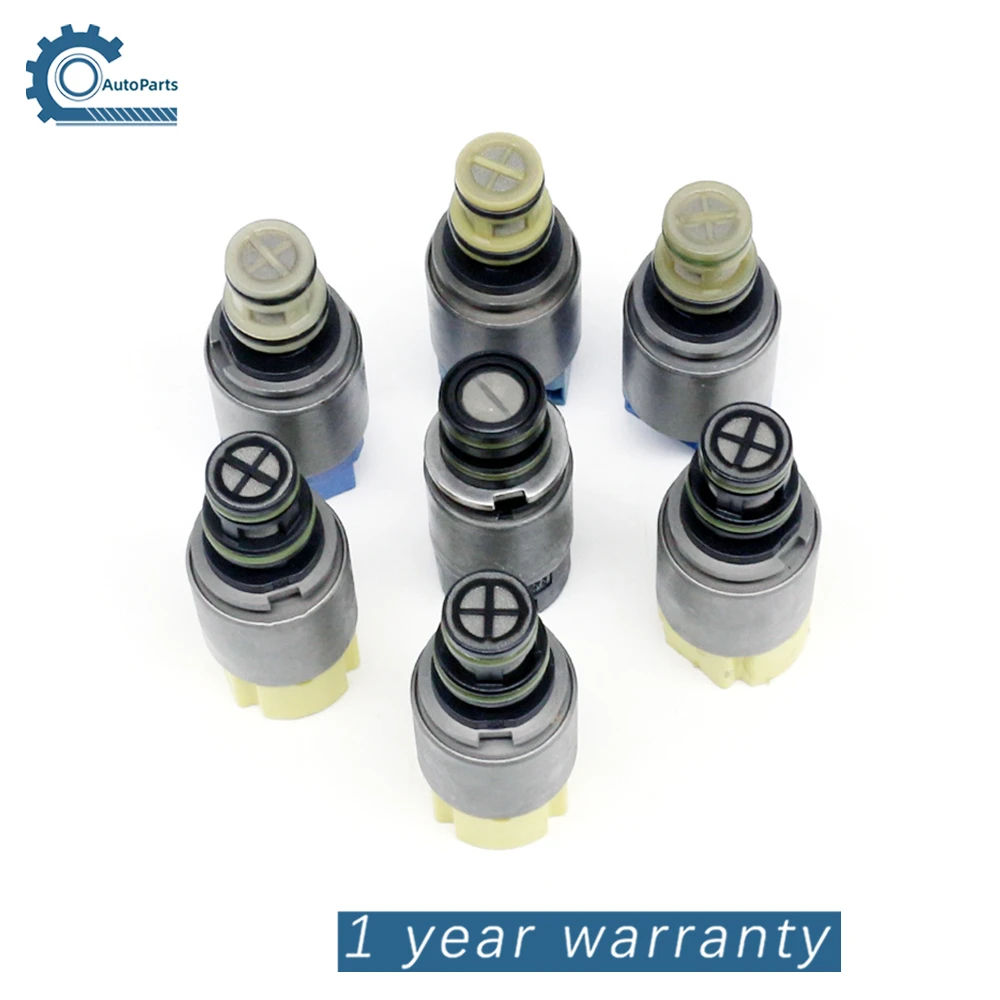 6HP19 6HP26 6HP32 ZF6HP19 ZF6HP26 ZF6HP32 Transmission Solenoid Valve 7PCS  1068298044 For BMW X3 X5 Audi A6 A8 Q7