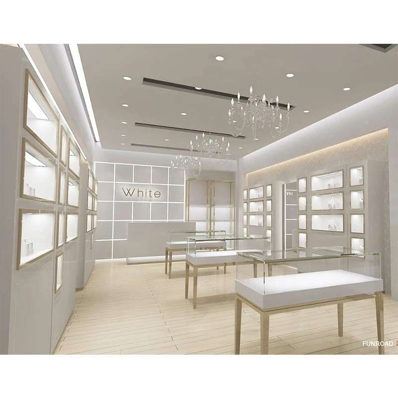 custom.Retail Jeweller Showroom Designs Counter Display Jewelry Shop Interior Design Jewelry Showcase Jewelry Displays Furniture