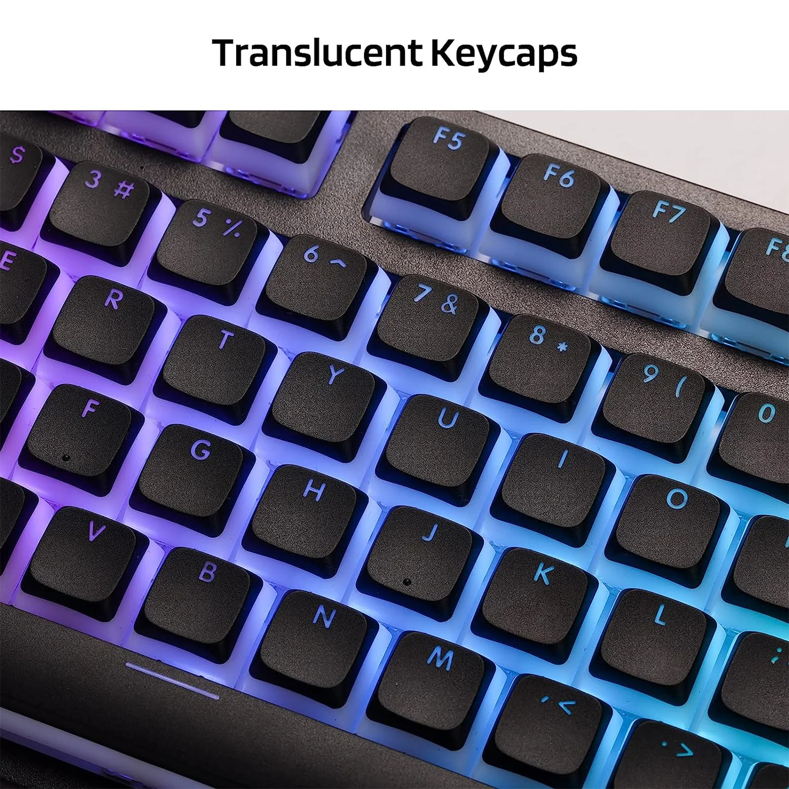 Pbt Pudim Keycaps Perfil Xda Double Shot Compatível com 60 65 75 80 100 Layout - Imagem 5