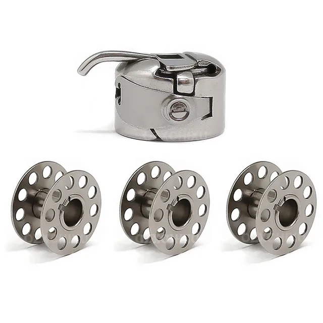 50 Bobine Vuote Per Macchina Da Cucire - Compatibili Con Brother, Singer, Janome E Altre, Con Scatola Portabobine - Foto 3