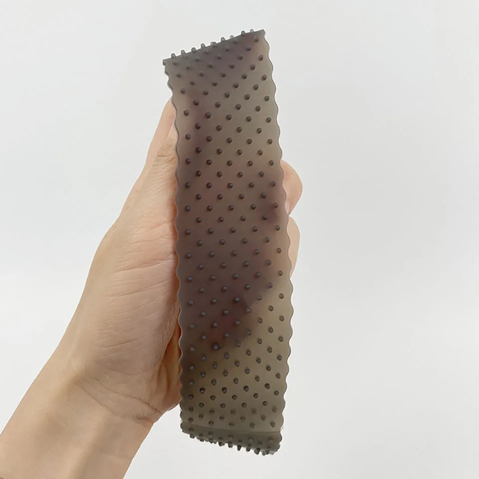 Transparent Silicone Wig Grip Band — Non-Slip, Elastic, Adjustable