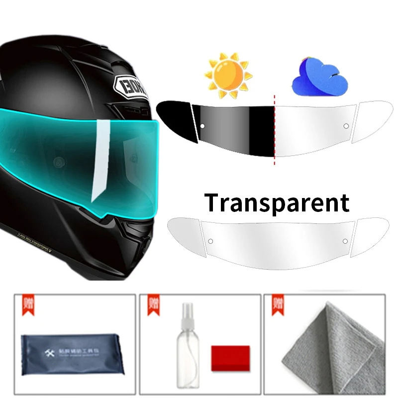 Accessories Motorcycle Helmet Shoei Motorcycle Visor Film Visor
