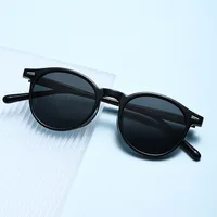 Lunettes de soleil rondes pour myopie, petite monture, rétro, marque de styliste, UV400, lunettes pour hommes, dioptrie 0 à-4.0 3