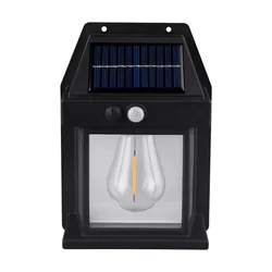 High - Performance Waterproof Solar LED Outdoor Garden Lamp (DK888 - Black)