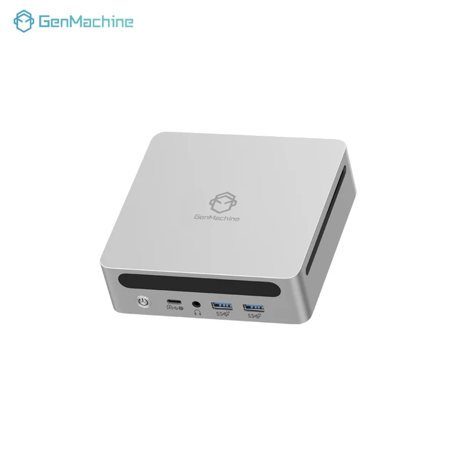 Genmachin AMD 7840HS MINI PC Windows 11 Ryzen LPDDR5 32GB 6400Mhz RAM WIFI6 BT5.2 Pc jeu bricolage ordinateur de jeu Ordenador 5