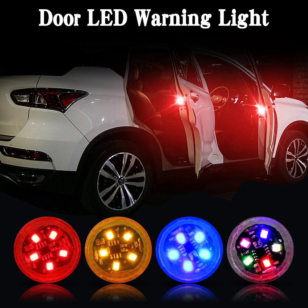 Universal LED Car Opening Door Safety Warning Anti collision Lights