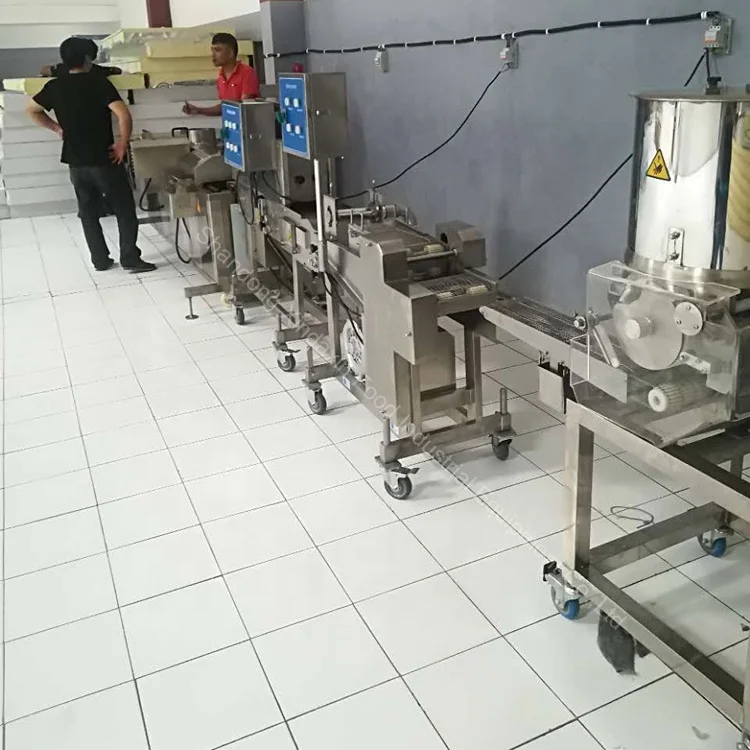CE Hamburger Machine Beef Processing Line Automatic Hamberg Meat Pie Making Machine Suppliers 6