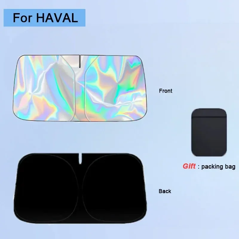 Car Front Window UV Protection Sun Shade Auto Styling Accessories For Haval M6 H6 F7 Hi4 100 Sun Shade Windshield Visor Folding
