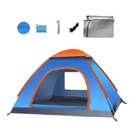 Tienda de Camping Instantánea Automática 2-3 Personas | Impermeable, Portátil para Exterior