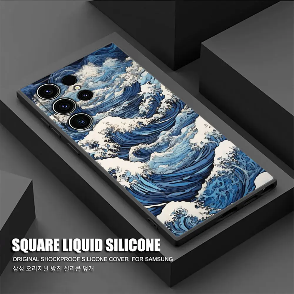The Great Wave Katsushika Hokusai Art-Inspired Soft Phone Cover