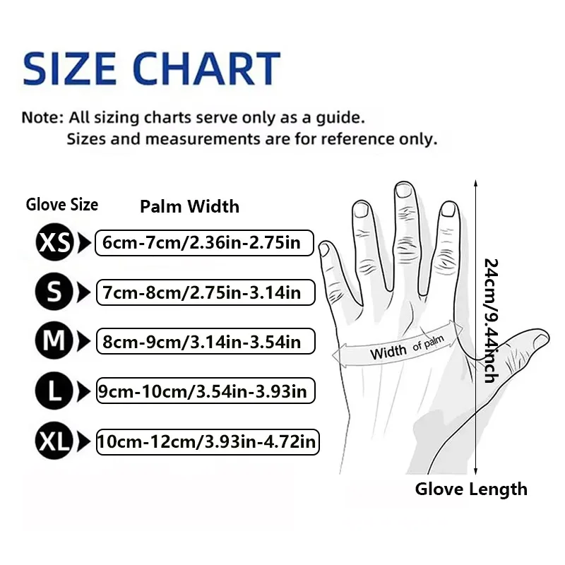 Disposable Black Latex Free Gloves 2