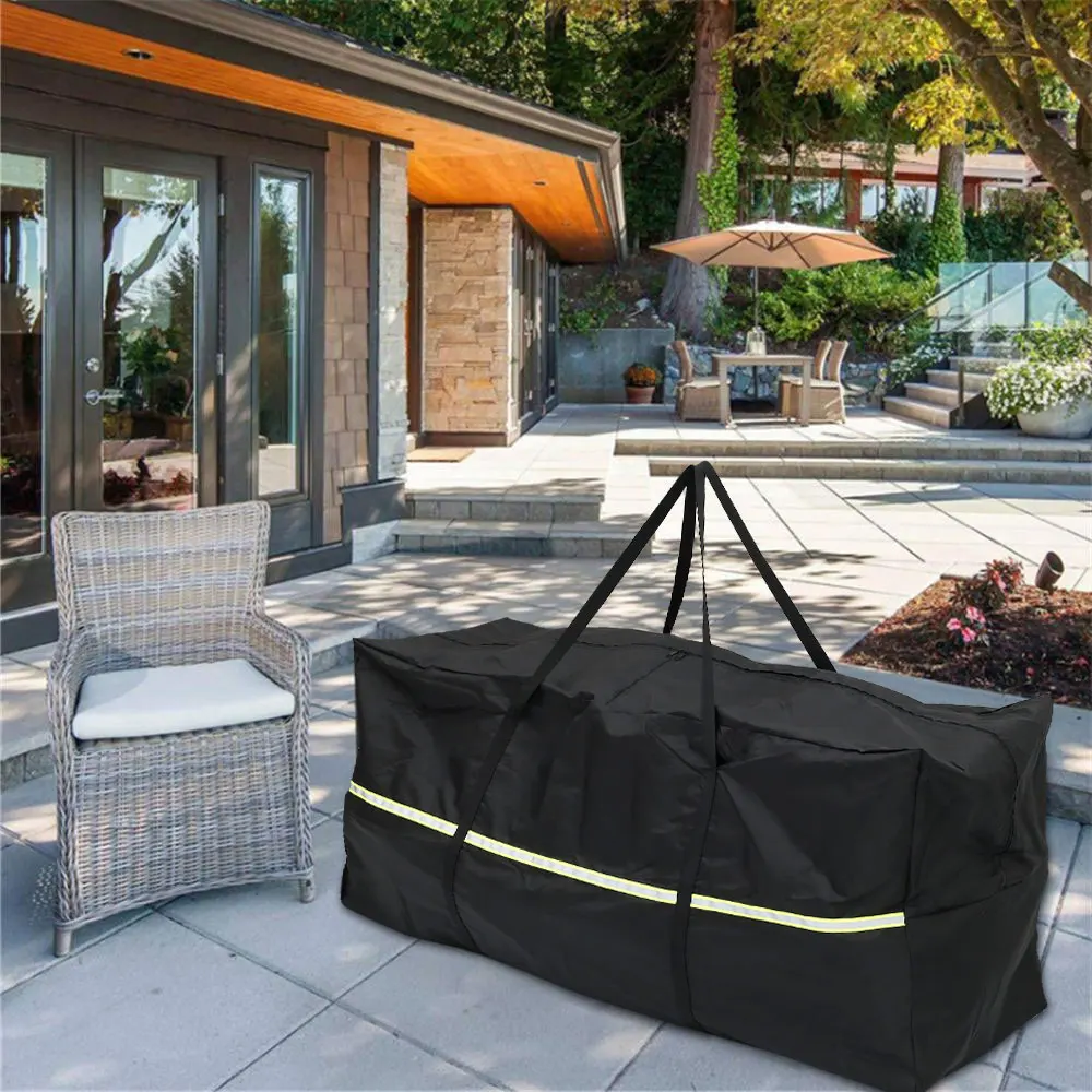 1/2/3Pcs Garden Furniture Cushion Storage Bag Waterproof Anti-UV Rip Proof Oxford Fabric Large Capacity Christmas Tree Organizer 5