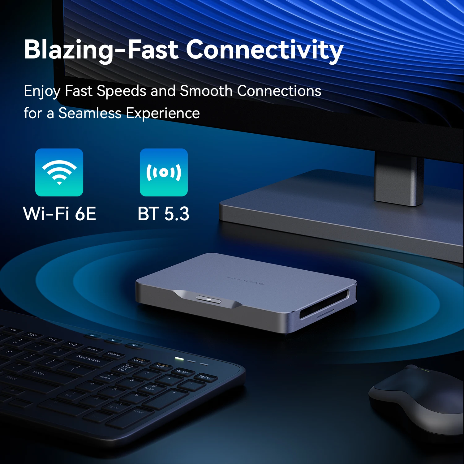 Khadas Mind 2s Mini PC Portable Desktop AI PC with Intel