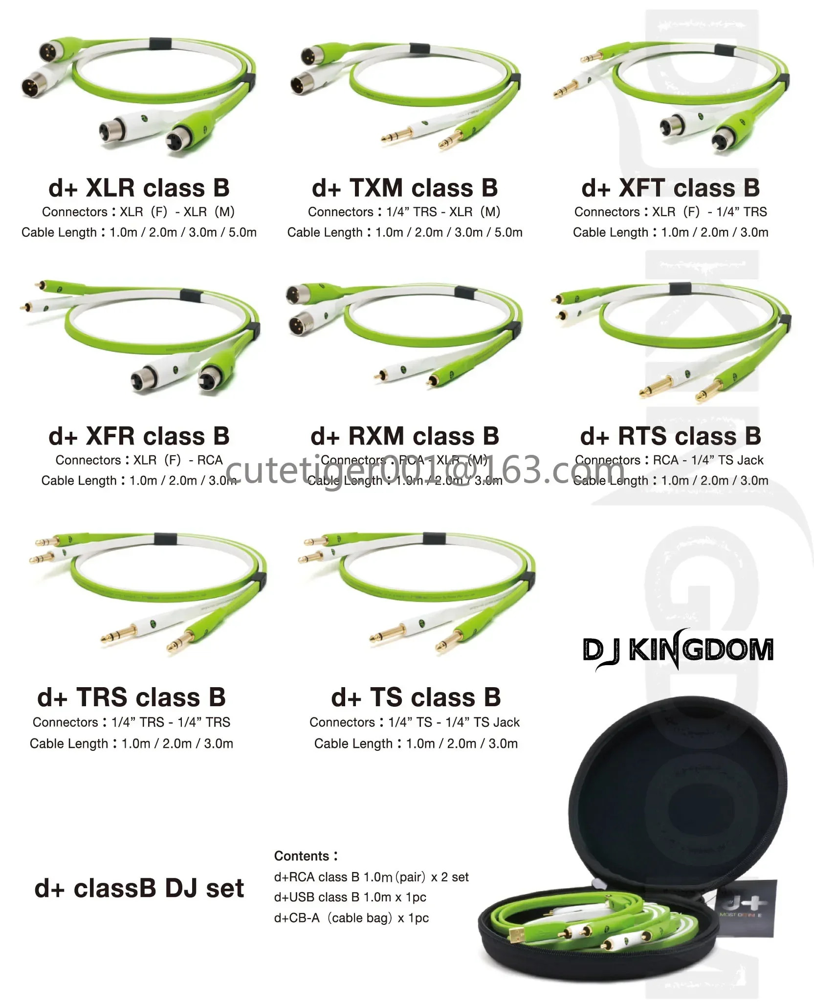 Oyaide oyaide neo d classb dj audio kabel rca lotus trs große 