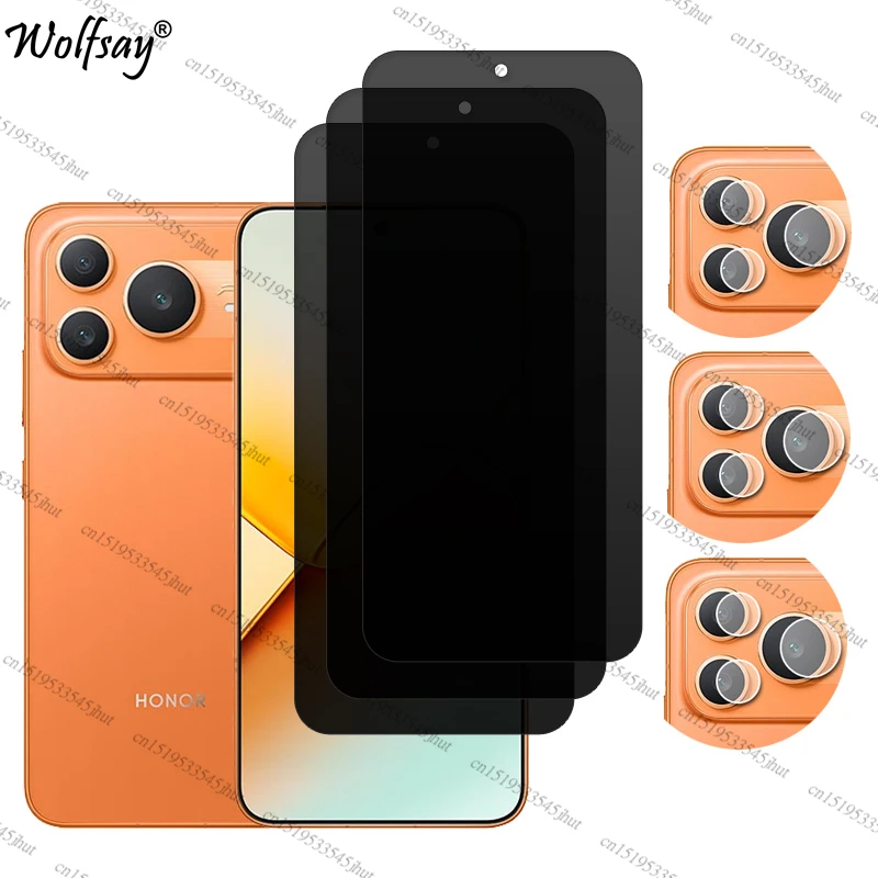 Premium Anti-Spy Tempered Glass Privacy Screen Protector - 6.79 inch