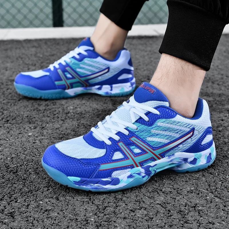 Men Badminton Shoes Light Breathable Outdoor Sports Training