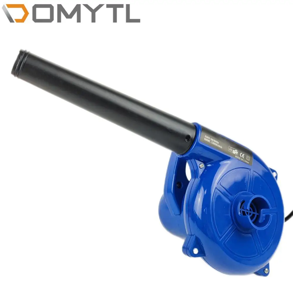 220V Blower Electric Blower European Plug For Washing And Blowing Blue Computer Soot Blower Household Dust Removal Tool