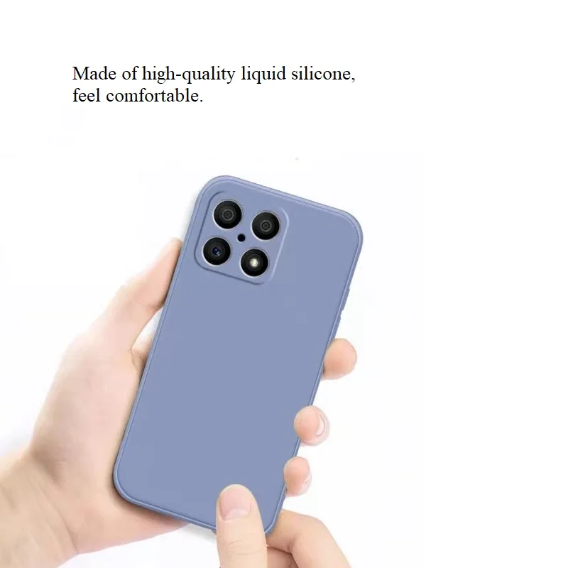 Für OnePlus 10Pro Hautgefühl Einfarbige Flüssigsilikon-Telefonhülle Stoßfeste Schutzhülle Feines Lochobjektiv Anti-Dr_voghion.com