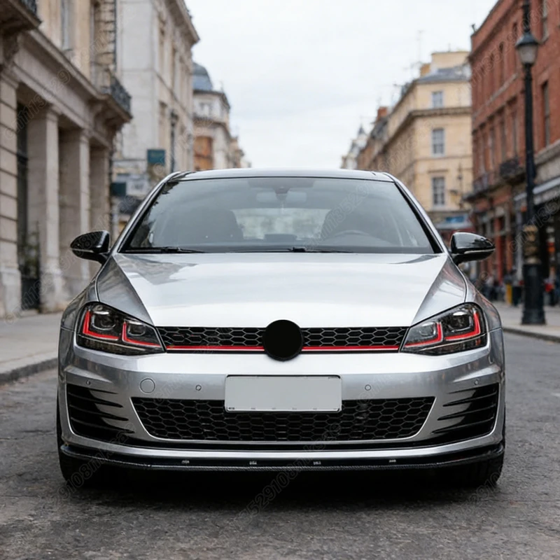 폭스바겐 골프 7 MK7 GTI R R라인 2013 2014 2015 2016 자동차 앞 범퍼 하단 립 보호 커버 장식 액세서리