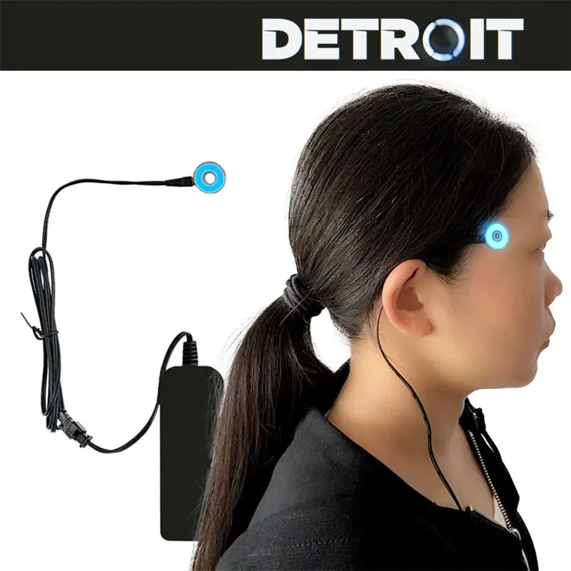 Detroit: Become Human DIY Cosplay Connor RK800 Wireless Temple LED ...