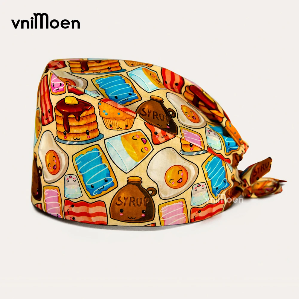 Wholesale Nursing Hats With Sweat Towel Scrub Cap For Men Nurse Accessories Pet Shop Lab Surgery