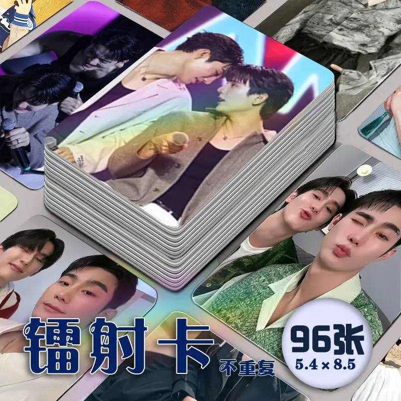 Thail Star Forcebook Force Book Couple Laser Mini Card Wallet Small Cards Fanmade Collection Birthday Gifts 96pcs