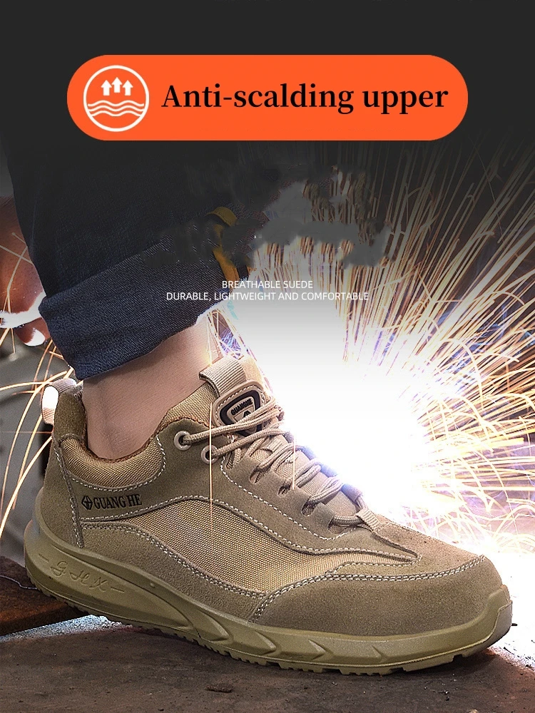Electrical insulation 6KV Work Safety Shoes Men Breathable Work