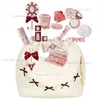 Flower Know Strawberry Cupid Makeup Gif Box Eyeshadow Liquid Cheeks Red Lips Clay Powder 9pcs/ set 1