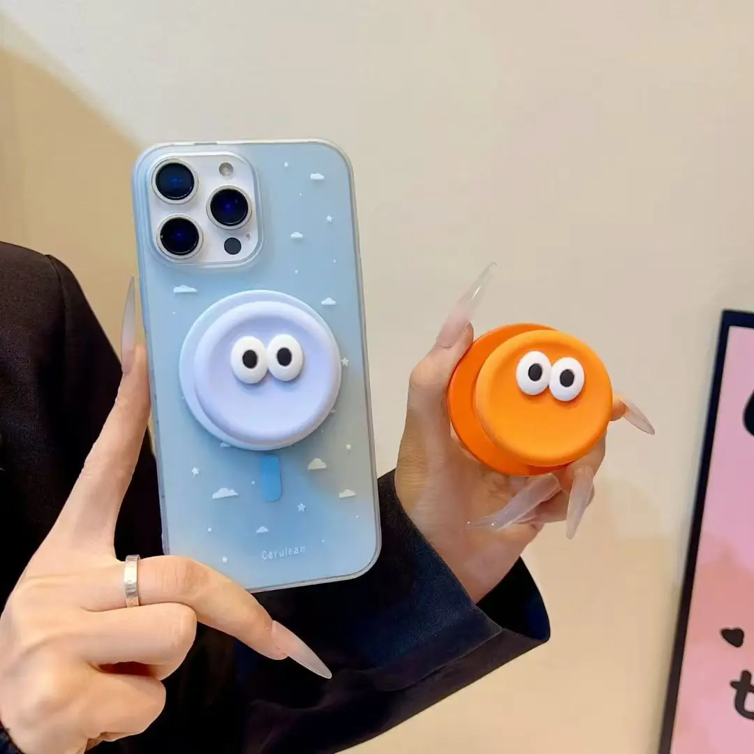3D Eye Silicone Magnetic Phone Holder and Expanding Stand