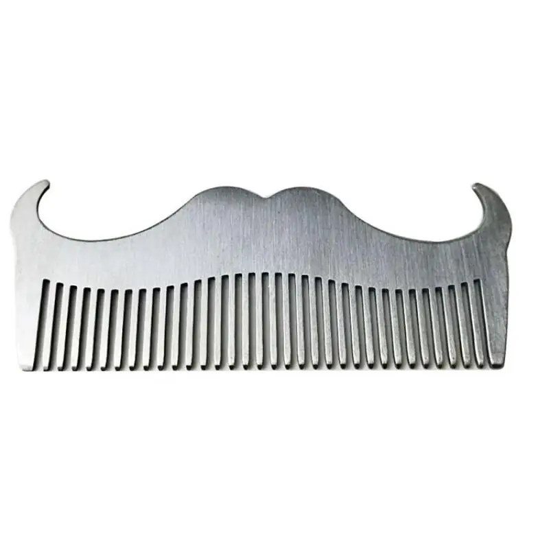 

Stainless Steel Comb Beard Comb Styling Comb Men's Beard Styling Comb Beard Grooming Template Tool