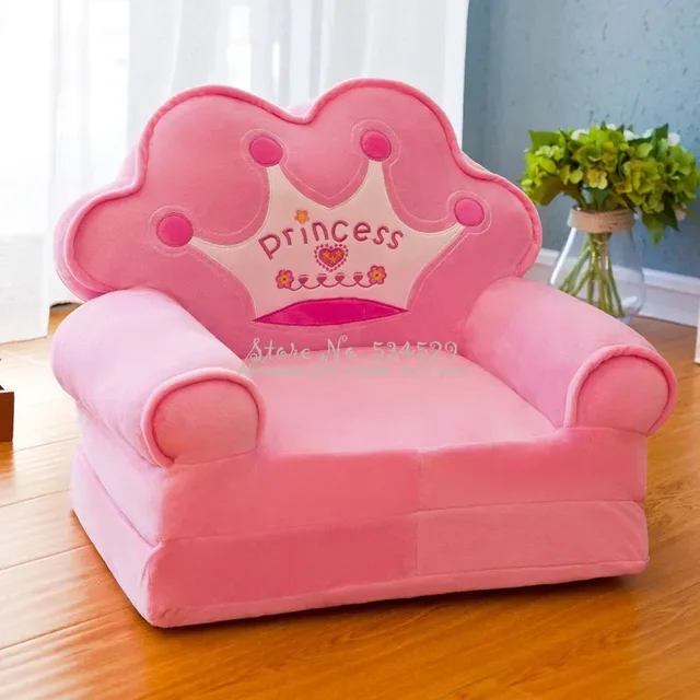 Disassembled Kids Sofa Fashion Folding Cartoon Baby Seat Mini Sofa for Kindergarten Cute Furniture Child's Sofa Chair