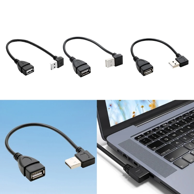 

30cm USB A Male to Female Extension Cable Great for Cameras, USB Wifi Cards