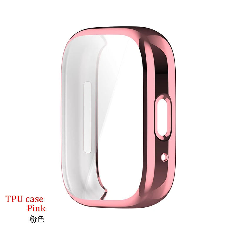 Watch case watch protective case watch cover watch protective cover Silicone Case for Redmi Watch 3 Active Protection Shell Bracelet Replacement Strap for Xiaomi Redmi Watch3 Lite Protective Cover