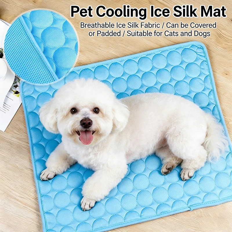 Fur Baby Summer Ice Silk Cooling Mat 6