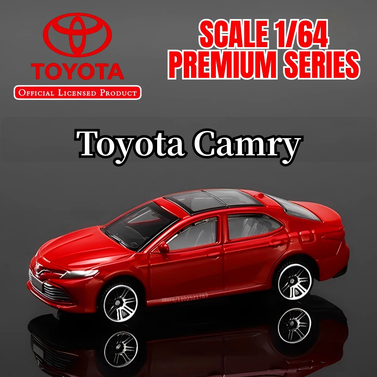 1:64 Toyota Camry Replica Car Model Scale BMW VW Audi Diecast