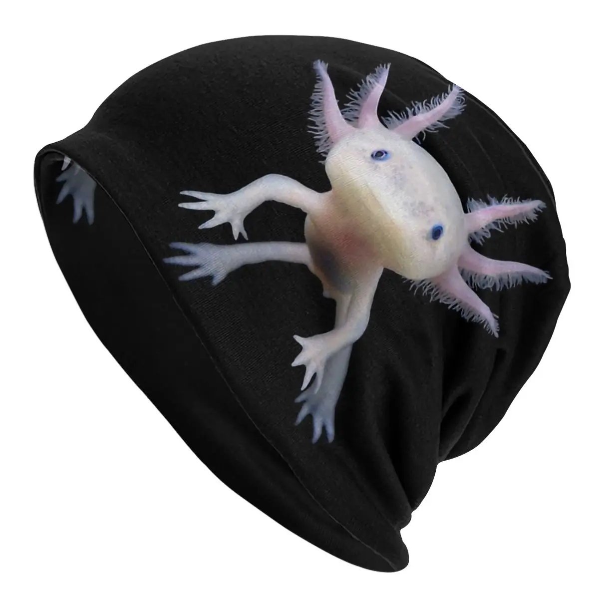 

Cute Axolotl Lover Walking Fish Unisex Bonnet Thin Windproof Double Layer Thin Hats For Men Women